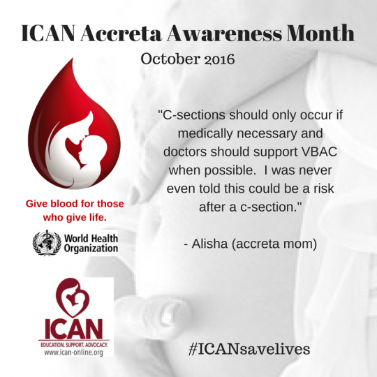 International Cesarean Awareness Network » Day 14 – Accreta Mom Quotes